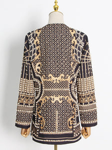 COPEY Beaded Blazer Dress