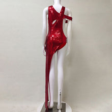 Load image into Gallery viewer, WATSONIA Sequin Cut-Out Gown

