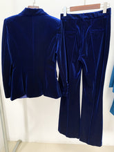 Load image into Gallery viewer, PITCHAPPLE Velvet Suit Pants

