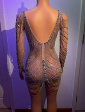 Load image into Gallery viewer, ROLEX Long Sleeve Crystal Dress
