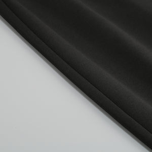NIENSIS Puff Sleeve Long Dress