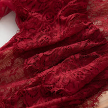 Load image into Gallery viewer, ALBIESBAL Lace Mesh Long Dress
