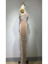Load image into Gallery viewer, MACAW Pearl Furr Gown
