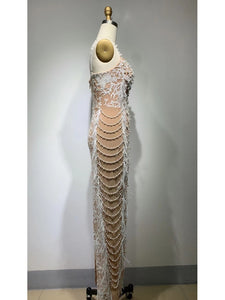 MACAW Pearl Furr Gown