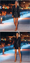 Load image into Gallery viewer, NEEJA Blazer Sequin Dress
