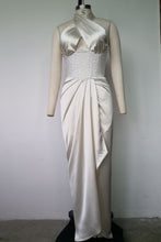 Load image into Gallery viewer, OCCIDENTALIS Long Satin Dress
