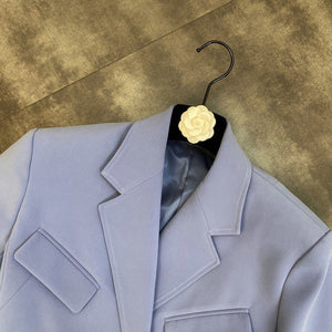 ORIENCEDAR Blazer Skirt Set