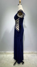 Load image into Gallery viewer, WITTROCKIA Long Velvet Dress
