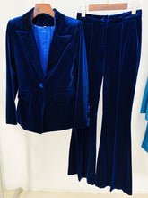 Load image into Gallery viewer, PITCHAPPLE Velvet Suit Pants
