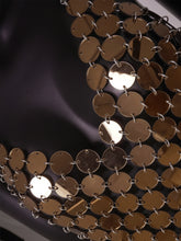 Load image into Gallery viewer, MELT Bronze Acrylic Disk Dress
