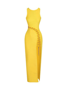 OUTENIQUA Chain Bandage Dress