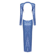 Load image into Gallery viewer, GUIBOURTIA Sequin Long Dress
