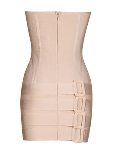 MYRTLE Bandage Mini Dress