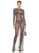 Load image into Gallery viewer, CANARY Long Mesh Dress
