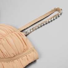 Load image into Gallery viewer, ALMOND Mesh Ruched Midi
