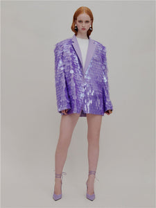 HUMMING Sequin Blazer Dress
