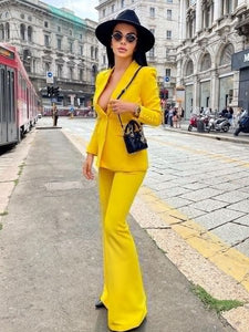 CARYA Blazer Pants Set