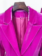 Load image into Gallery viewer, PITCHAPPLE Velvet Suit Pants

