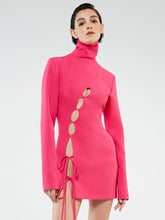 Load image into Gallery viewer, ALBIZIA Bandage Turtleneck Mini
