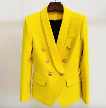 Load image into Gallery viewer, RUE Yellow Blazer Pants Set
