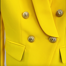 Load image into Gallery viewer, RUE Yellow Blazer Pants Set
