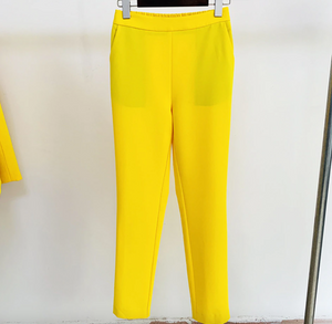 RUE Yellow Blazer Pants Set