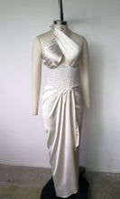 Load image into Gallery viewer, OCCIDENTALIS Long Satin Dress
