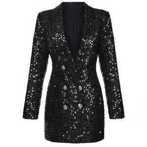 NEEJA Blazer Sequin Dress