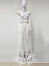 Load image into Gallery viewer, BALSAN Tassel Maxi Dress
