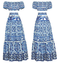Load image into Gallery viewer, ULMUSA Top Skirt Set
