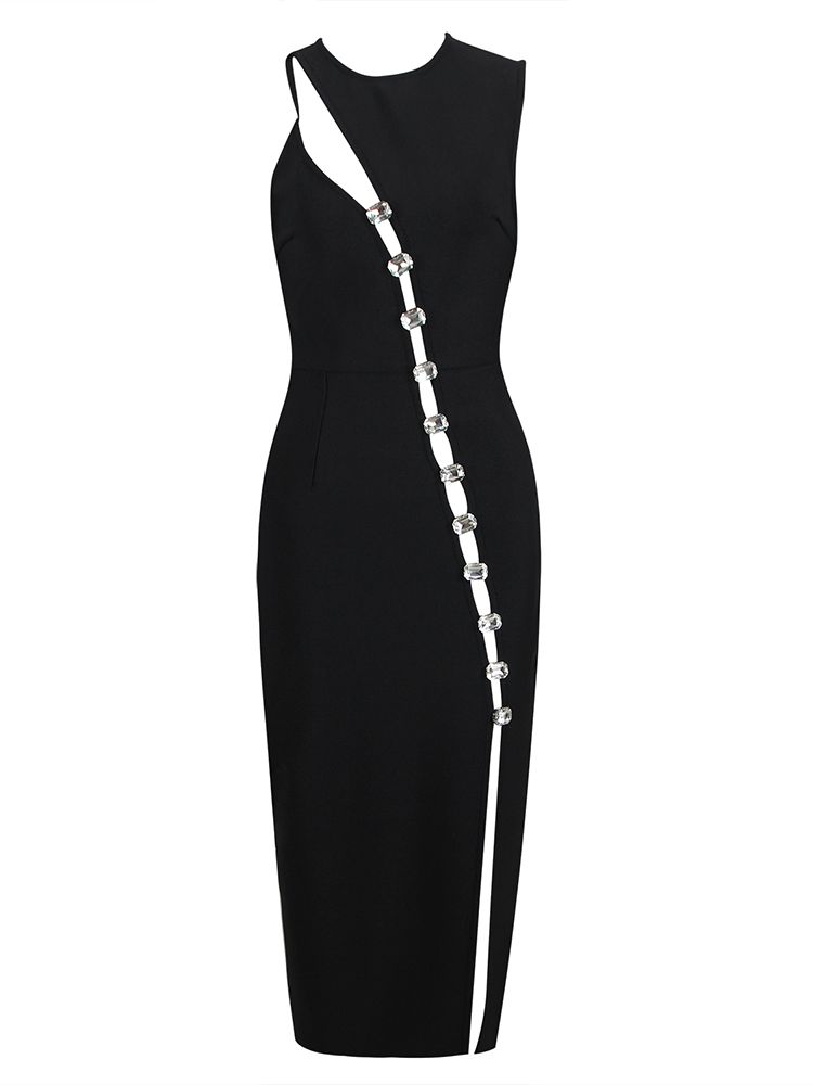 FRAXINUS Midi Bandage Dress