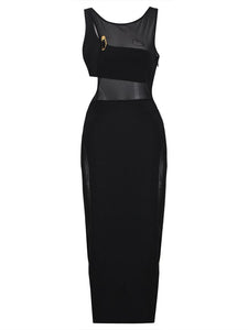 BASTAD Mesh Midi Dress
