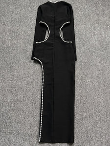 JUNIPERIS Bandage Long Dress