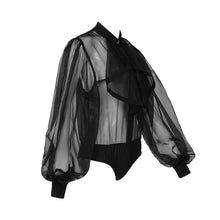 Load image into Gallery viewer, GRANDIDENTA Lantern Sleeve Top
