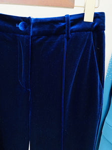PITCHAPPLE Velvet Suit Pants