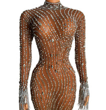 Load image into Gallery viewer, FERRARI Crystal Evening DRESS
