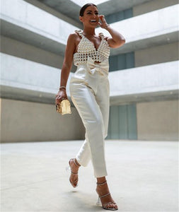 LARICINA Pearl Top
