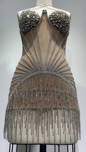 WEDELIA Crystal Tassel Mini