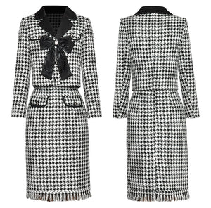ROSEWOOD Blazer Skirt Set