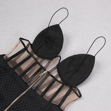 Load image into Gallery viewer, WILSONARIA Black Mini Dress
