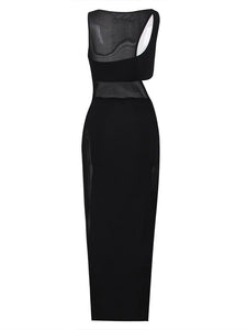 BASTAD Mesh Midi Dress