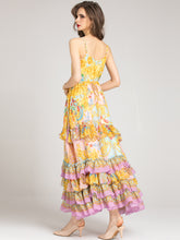Load image into Gallery viewer, VITEX Cascading Floral Long Dress
