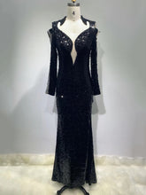 Load image into Gallery viewer, XYLOSMA Sequin Evening Dress
