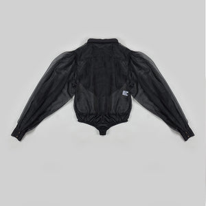 GRANDIDENTA Lantern Sleeve Top