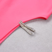 Load image into Gallery viewer, POPULIFOLIA Pink Midi Bandage
