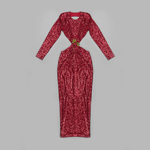 Load image into Gallery viewer, GUIBOURTIA Sequin Long Dress
