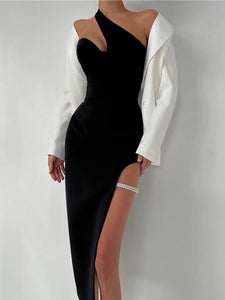 POPULIFOLIA Midi Bandage Dress