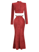 Load image into Gallery viewer, FRAXINUS Top Skirt Set
