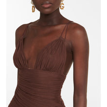 Load image into Gallery viewer, WASHINGTONIA Mesh Mini Dress
