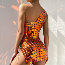 Load image into Gallery viewer, VUJADAY Disk Dress
